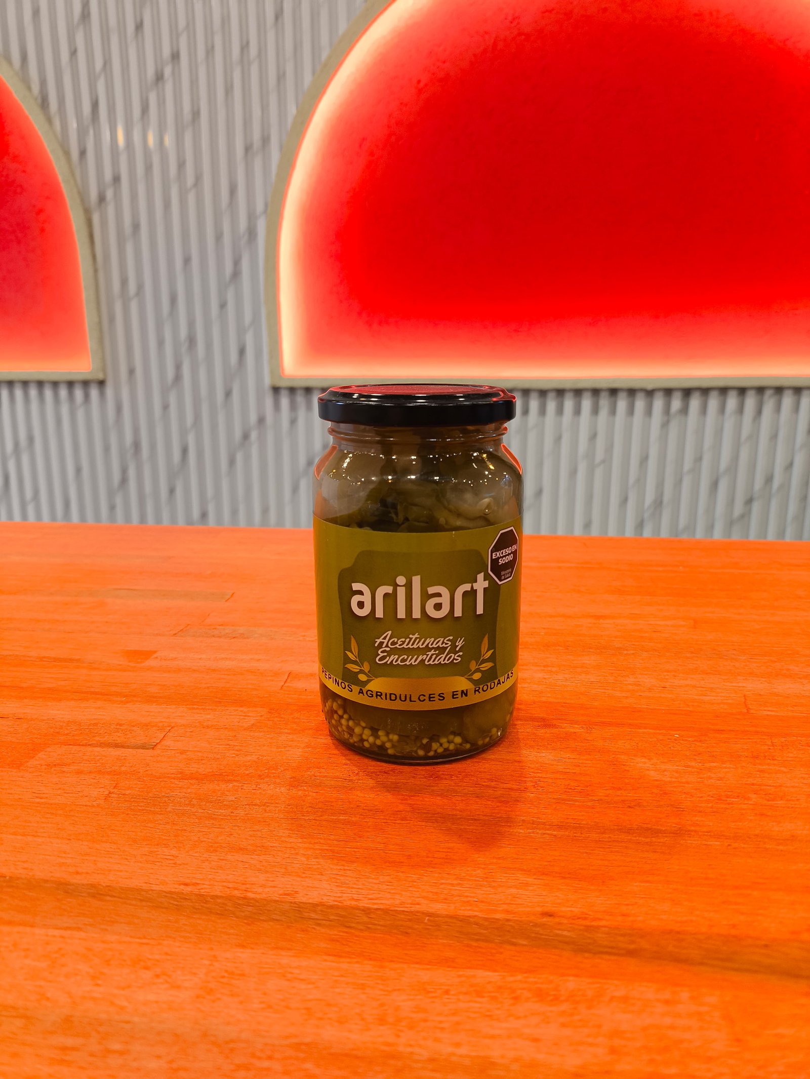 Pepino Agridulce en Rodajas